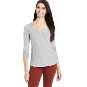 Lucky Brand mini striped henley top